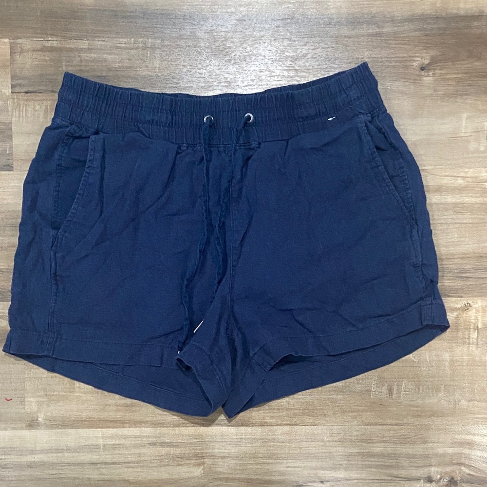 GAP Dark Blue Elastic Waist Shorts